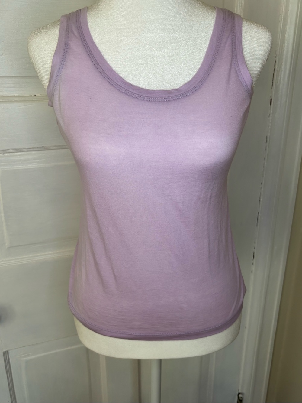 Zoey Light Lavender Scoop Neck Tank Top - Women's